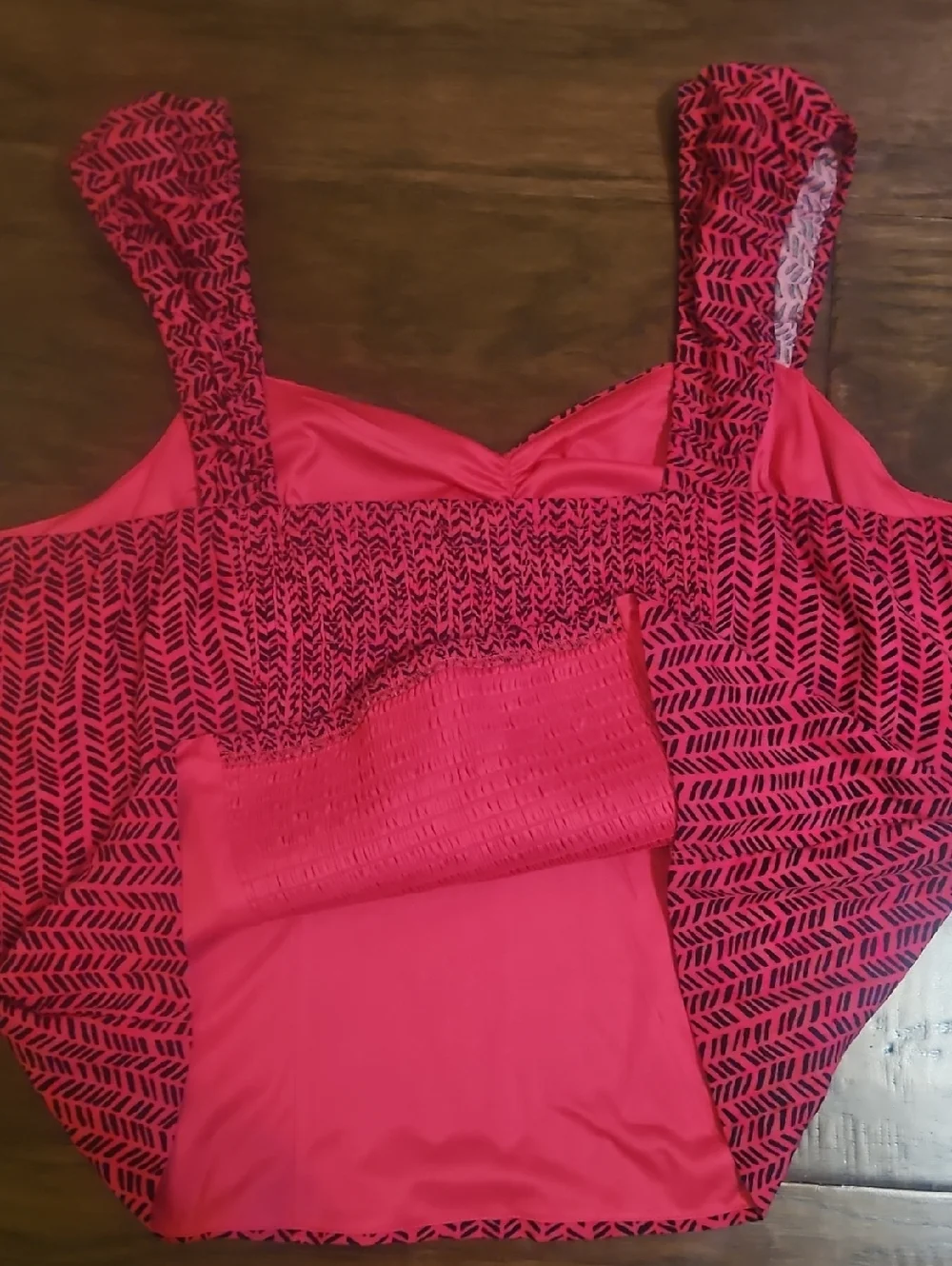 Pink Patterned Tank Top / Torrid - Picture 6 of 7